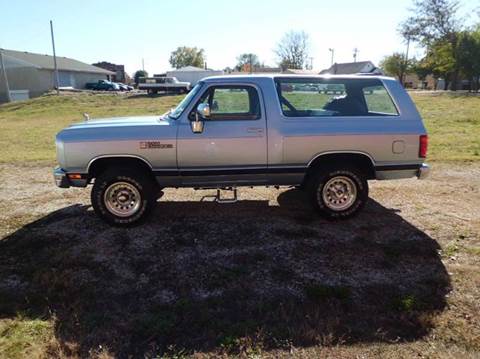 1989 Dodge Ramcharger for sale at Bob Patterson Auto Sales in East Alton IL