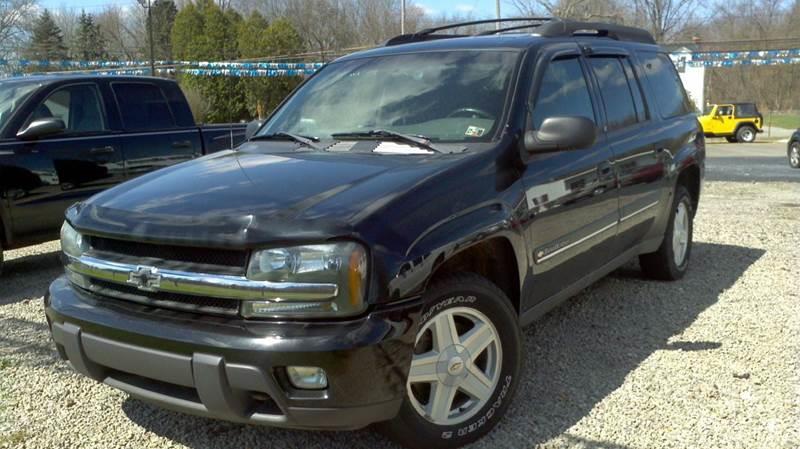 2002 Chevrolet TrailBlazer for sale at Hern Motors - 2021 BROOKFIELD RD Lot in Hubbard OH