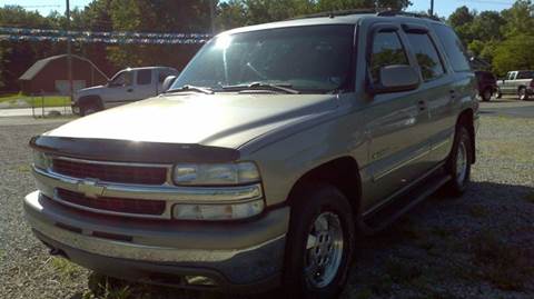 2002 Chevrolet Tahoe for sale at Hern Motors - 2021 BROOKFIELD RD Lot in Hubbard OH