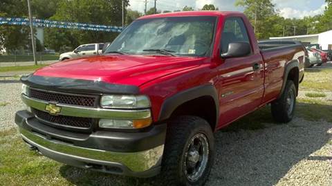 2002 Chevrolet Silverado 2500HD for sale at Hern Motors - 2021 BROOKFIELD RD Lot in Hubbard OH