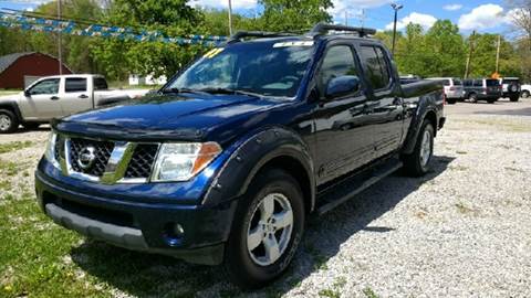 2007 Nissan Frontier for sale at Hern Motors - 2021 BROOKFIELD RD Lot in Hubbard OH