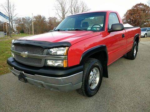 2003 Chevrolet Silverado 1500 for sale at Hern Motors - 2021 BROOKFIELD RD Lot in Hubbard OH