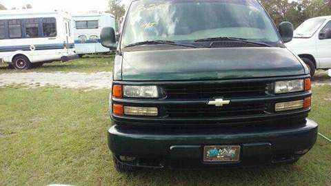 2001 Chevrolet Express Passenger for sale at MOTOR VEHICLE MARKETING INC in Hollister FL