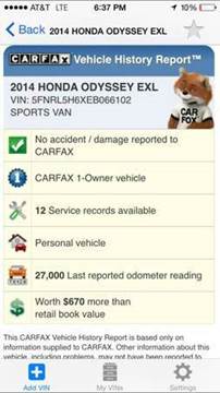 2014 Honda Odyssey EX-L