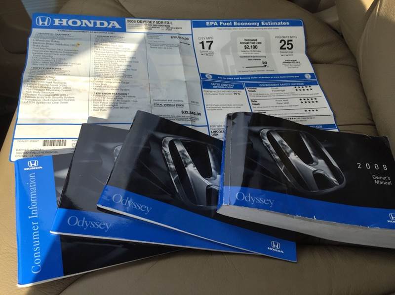 2008 Honda Odyssey EX-L