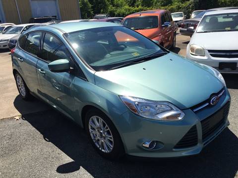 2012 Ford Focus for sale at FPAA in Fredericksburg VA