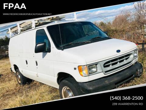 used ford cargo van for sale near me