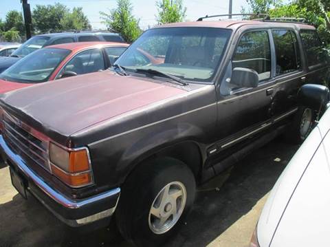 1993 Ford Explorer for sale at FPAA in Fredericksburg VA