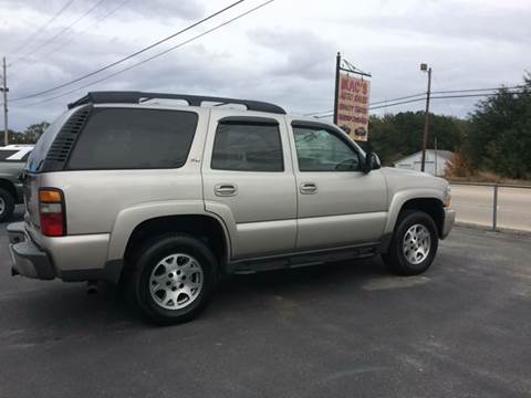 2005 Chevrolet Tahoe for sale at Mac's Auto Sales in Camden SC