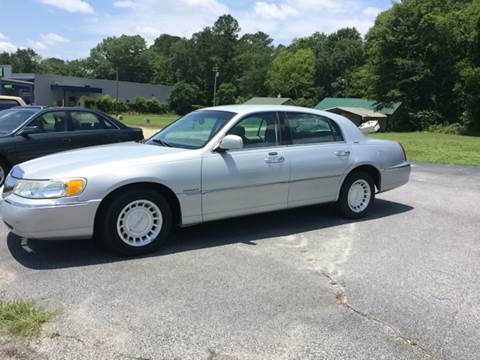 2002 Lincoln Town Car for sale at Mac's Auto Sales in Camden SC