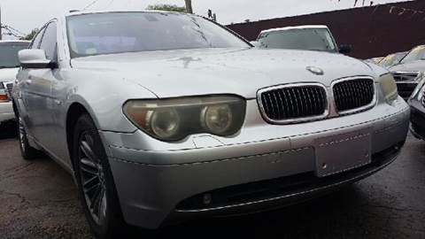 2004 BMW 7 Series for sale at WEST END AUTO INC in Chicago IL