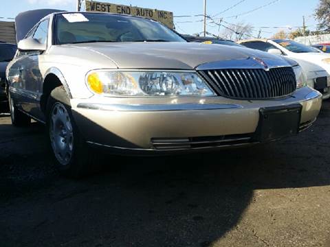 2002 Lincoln Continental for sale at WEST END AUTO INC in Chicago IL
