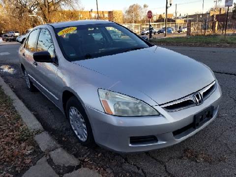 2006 Honda Accord for sale at WEST END AUTO INC in Chicago IL