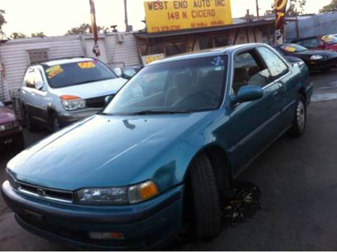 1991 Honda Accord for sale at WEST END AUTO INC in Chicago IL