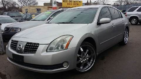 2004 Nissan Maxima for sale at WEST END AUTO INC in Chicago IL