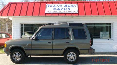 1997 Land Rover Discovery for sale at Trans Auto Sales in Greenville NC