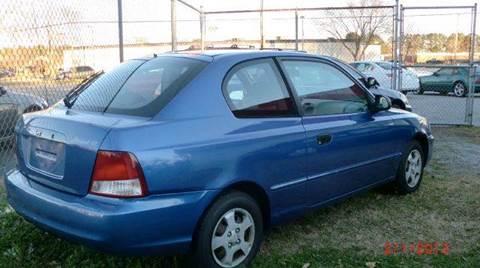 2001 Hyundai Accent for sale at Trans Auto Sales in Greenville NC