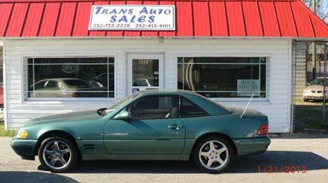 1999 Mercedes-Benz SL-Class for sale at Trans Auto Sales in Greenville NC