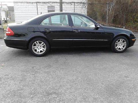 2004 Mercedes-Benz E-Class for sale at Trans Auto Sales in Greenville NC