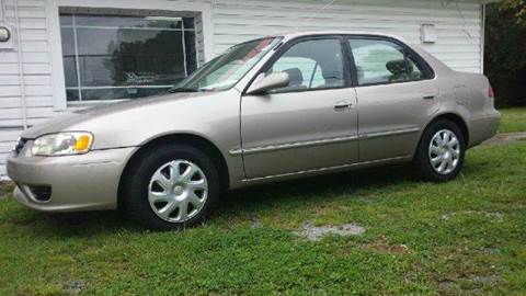 2002 Toyota Corolla for sale at Trans Auto Sales in Greenville NC