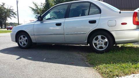 2002 Hyundai Accent for sale at Trans Auto Sales in Greenville NC