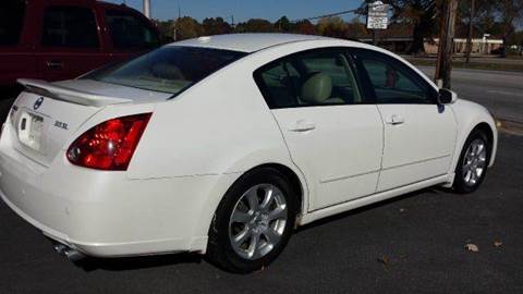 2008 Nissan Maxima for sale at Trans Auto Sales in Greenville NC