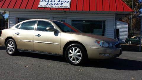 2005 Buick LaCrosse for sale at Trans Auto Sales in Greenville NC