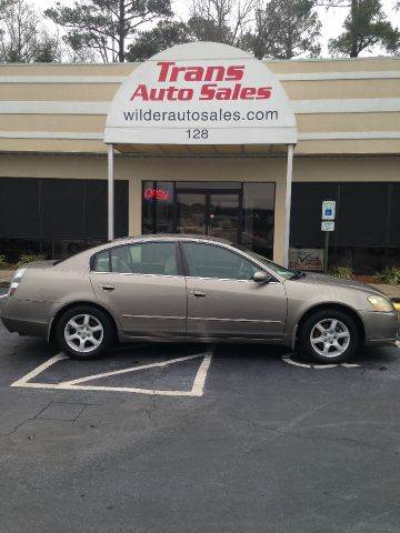 2005 Nissan Altima for sale at Trans Auto Sales in Greenville NC