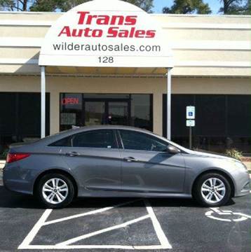 2014 Hyundai Sonata for sale at Trans Auto Sales in Greenville NC