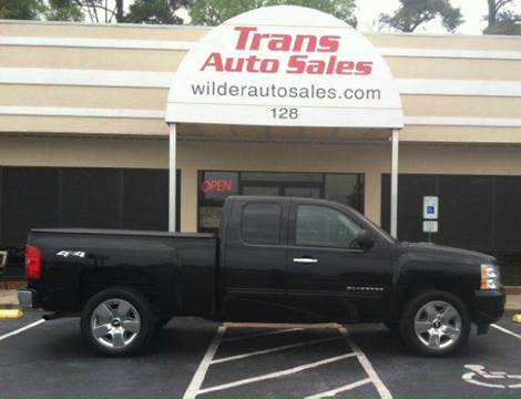2011 Chevrolet Silverado 1500 for sale at Trans Auto Sales in Greenville NC