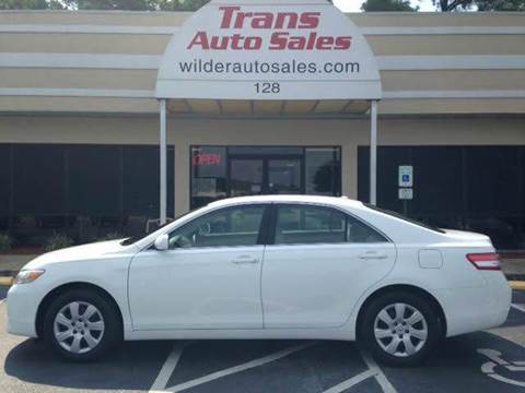 2011 Toyota Camry for sale at Trans Auto Sales in Greenville NC