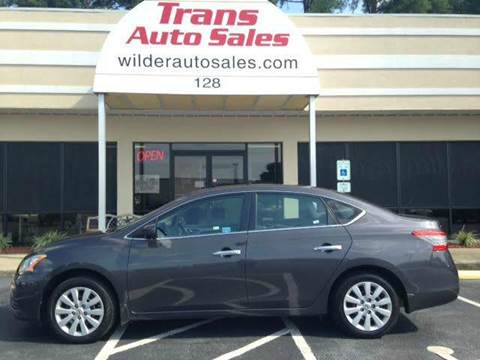 2014 Nissan Sentra for sale at Trans Auto Sales in Greenville NC