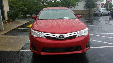 2012 Toyota Camry for sale at Trans Auto Sales in Greenville NC