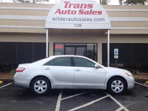 2008 Toyota Camry for sale at Trans Auto Sales in Greenville NC