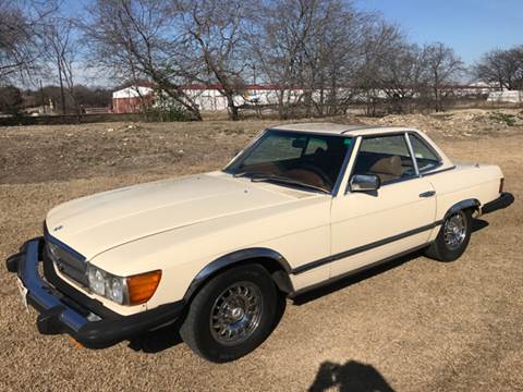 1978 Mercedes-Benz 450 SL for sale at ProSpeed Mercedes Specialist in Dallas TX