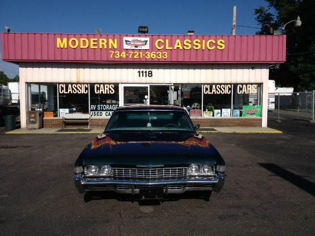 1968 Chevrolet Impala for sale at Modern Classics Car Lot in Westland MI