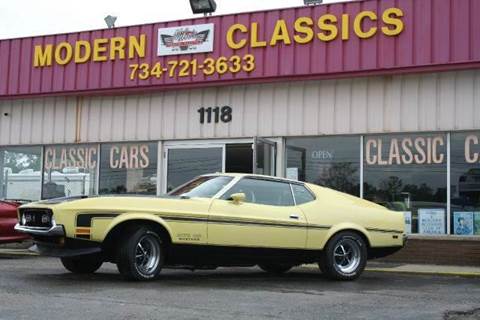 1971 Ford Mustang Boss 351 for sale at Modern Classics Car Lot in Westland MI