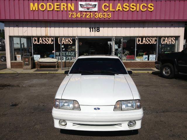 1991 Ford Mustang for sale at Modern Classics Car Lot in Westland MI