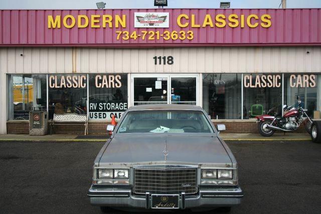 1983 Cadillac Seville for sale at Modern Classics Car Lot in Westland MI