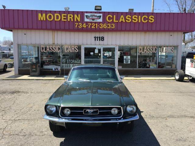 1967 Ford Mustang for sale at Modern Classics Car Lot in Westland MI