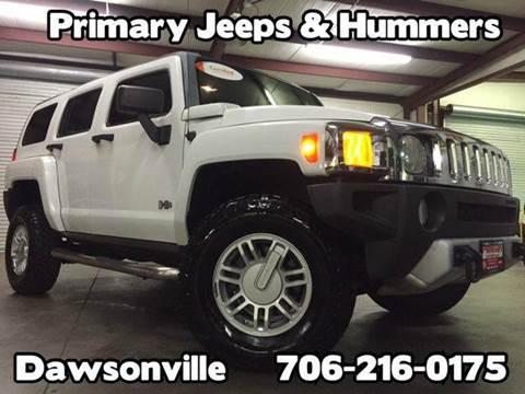 2008 HUMMER H3 for sale at PRIMARY AUTO GROUP Jeep Wrangler Hummer Argo Sherp in Dawsonville GA