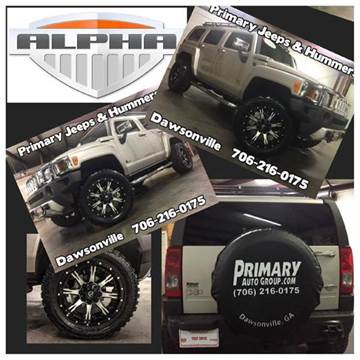 2008 HUMMER H3 for sale at Primary Jeep Argo Powersports Golf Carts in Dawsonville GA