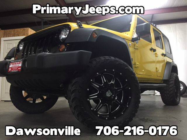 2008 Jeep Wrangler Unlimited for sale at Primary Jeep Argo Powersports Golf Carts in Dawsonville GA