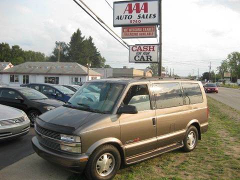 1999 Chevrolet Astro for sale at All State Auto Sales, INC in Kentwood MI