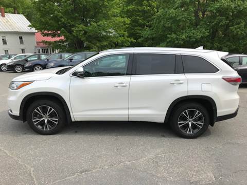 2016 Toyota Highlander for sale at MICHAEL MOTORS in Farmington ME