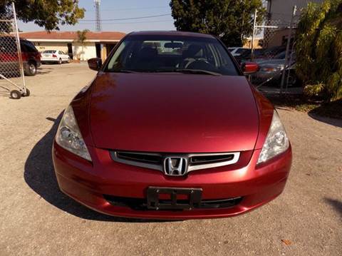 2003 Honda Accord for sale at Eastside Auto Brokers LLC in Fort Myers FL