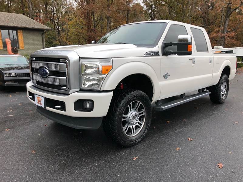 2014 Ford F-250 Super Duty 4x4 Platinum 4dr Crew Cab 6.8 ft. SB Pickup ...