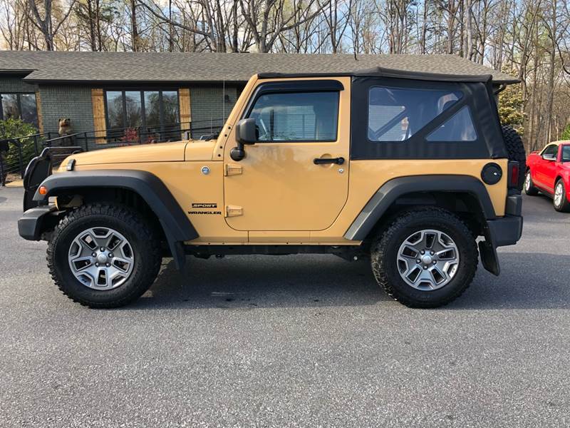 2014 Jeep Wrangler 4x4 Sport 2dr SUV In Landrum SC Orange Bear Motors