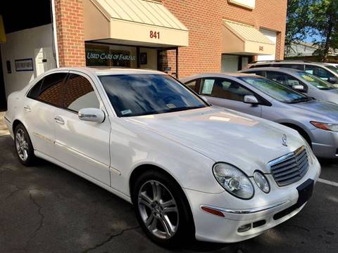 2006 Mercedes-Benz E-Class for sale at Used Cars of Fairfax LLC in Woodbridge VA