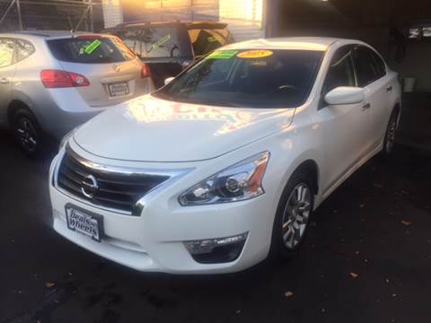 2015 Nissan Altima for sale at DEALS ON WHEELS in Newark NJ